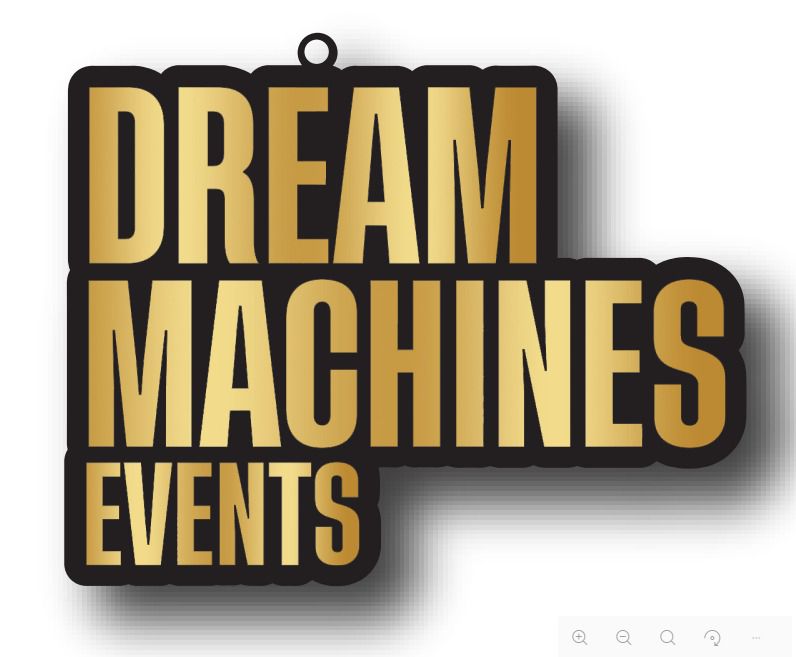 Dream Machines Events – 50mm Keyring